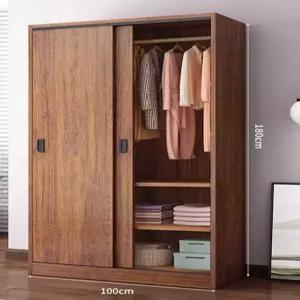 미닫이옷장 슬라이딩옷장 월넛 침실수납 장롱형가구