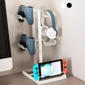 콘솔 게임기 거치대 게이밍 스탠드 플레이스테이션 게임 주변 기기 거치대 엑스박스 진열대 보관함 보관대