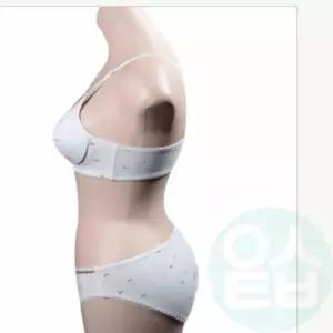 위블리 노와이어 메쉬 주니어 3단계 브라팬티세트 주니어3단계브라세트