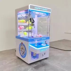 미니 인형뽑기 기계 문방구 가정용 화이트 오락실 럭셔리