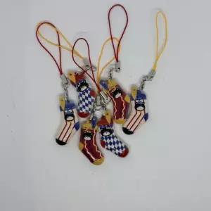 양말 패션양말 삭스 키링 여성양말 소품샵 열쇠고리 폰줄 고양이