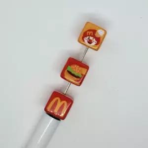 햄버거 맥도날드 큐브 동대문 꾸미기 DIY 버거 볼꾸 볼펜꾸미기