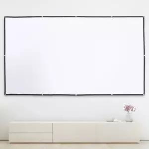 이동식 빔프로젝터 스크린 홈시어터 영화 (330x187cm)