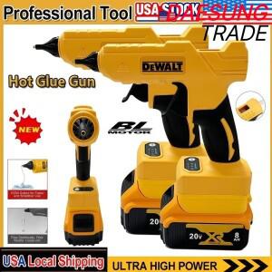 디월트 20V 무선 전기 수 작업 글루건 수리 DIY 도구 핫멜트 용접 열풍기 화상방지 노즐