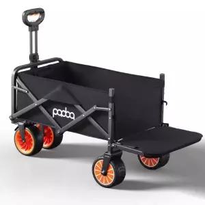 전동웨건 접이식카트 광폭타이어 운반카 전기 야외