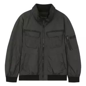 백화점 버커루 유니 하이넥 나일론 바람막이 점퍼 B235Z2P