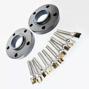 허브스페이스 휠 20MM/25MM 자동차 스페이서 5X120X74.1 BMW 호환 X5/X6 용 확장 콘 모양 14X1.25가 검정색