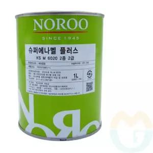 굿마켓 광택에나멜 철문 페인트 백색 무광 1L 외부페인트 아파트도색 도장재