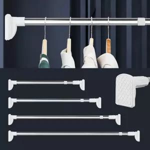 압축 무타공 커튼 봉 설치 걸이 고정/압착/가정용/욕실/주방/창문/햇빛/가림막/간이/미니/옷장/원룸/샤워