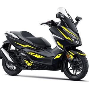 Forza NSS350 오토바이 바디 페어링 스티커 탱크 패드 가스 니 그립 트랙션 프로텍터