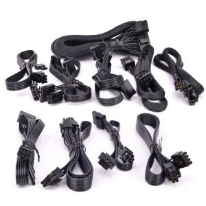 Seasonic X  XM2 KM3 모듈형 주변 장치 4핀 SATA PCIe 8 6핀 CPU 8/4핀 주 전원 ATX 공급 케이블