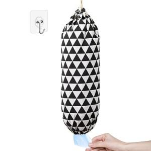 벽걸이형 비닐봉투 보관 가방 세탁 가능 다기능 식료품 디스펜서 공간 절약형 접이식