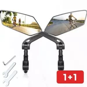 자전거 백미러 거울 전기 핸들 볼록 사이드 안전 조절