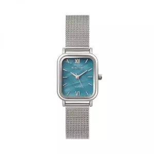 RUMTTON 블루 자개시계 여자메쉬 워치 럼튼 하버 실버 5007740060 3038518