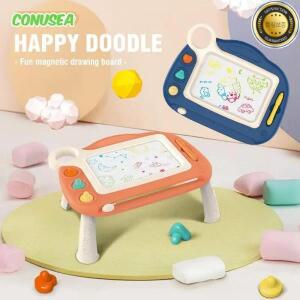어린이 자기 드로잉 보드 아기 활동 테이블 지우개 쓰기 그림 태블릿 장난감 3 ~ 5 년 선물