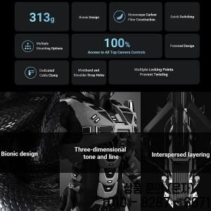 캐논 EOS R5 & 카메라 3233/3234 용 HDMI 케이블 클램프 및 탑 핸들 키트가있는 SmallRig Black Mamba