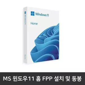 윈도우11홈 Home 처음사용자용 한글 FPP USB 영구사용