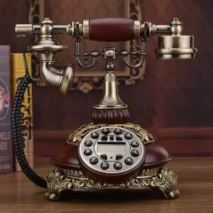 유럽식 엔틱전화기 클래식 유선 레트로 빈티지 전화기