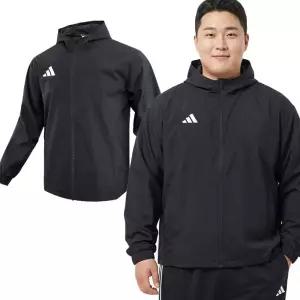 아디다스 엔트라다26 바람막이 후드 점퍼 가슴둘레110-140cm 빅사이즈 잠바 남자 집업 운동 봄 가을