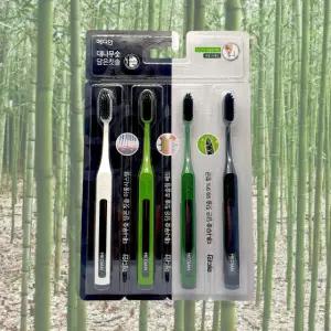 메디안 대나무숯 담은 칫솔(이중 미세모) 4입 X 1개