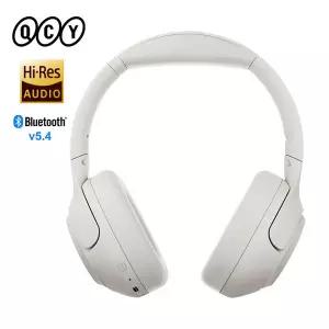 호환  QCY H3 ANC 고해상도 오디오 무선 헤드폰 블루투스 5.4 오버이어 헤드셋 60시간 43dB 하이브리드 액