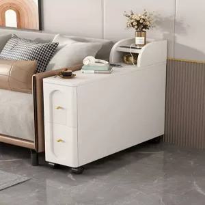 사이드 수납장 소파 틈새 서랍장 좁고긴 협탁 테이블 슬림