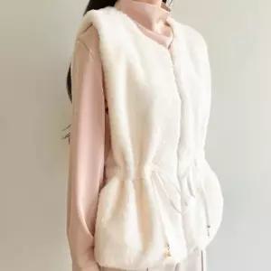 롱밍크조끼 밍크조끼 베스트 조끼 퍼 여성 밍크퍼조끼 에코 밍크조끼