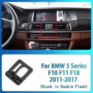 미니 소형 자동차 특수 휴대폰 핸드폰 거치대 공기 배출구  베이스 BMW 호환 5 7 시리즈 F01 F02 F10 F11 F