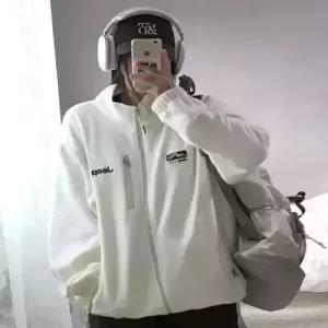 지프 jeep 2WAY 레트로 마운틴 1941 플리스 집업 (JR5TZU191IV)