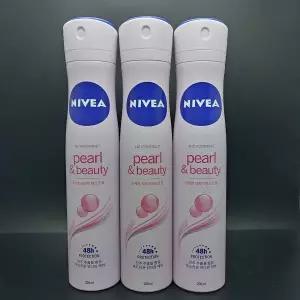 니베아 데오드란트 스프레이 펄앤뷰티 200ml 3개