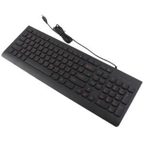 108 키 이중 언어 중국어 영어 키보드 USB 유선 저소음 컴퓨터 홈 PC 노트북용 플러그 앤 플레이