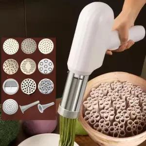 핸드 제면기 가정용 손 연삭기 스파게티 국수 만드는 만들기 발전기 면뽑기 생면
