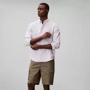 [롯데백화점]캘빈클라인 남성 CK 카고반바지 쇼츠 올리브 4RB618G (4RB618G-LDY)