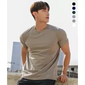 MALDEN 스탠다드 머슬핏 무지 티셔츠 MA1002 958828