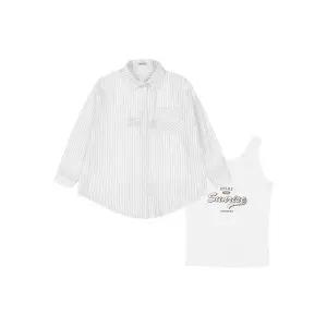 [레코브](신세계 사우스시티)(SET)스트라이프 셋업 남방(LC61F5NB521S)