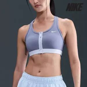 나이키 여성용 스포츠브라 /e5- FN2732-499 / 우먼스 프런트 지퍼 미디엄 서포트 패