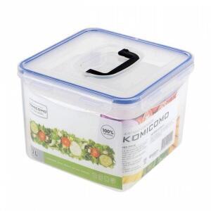 [2개구성] 101partners 사각 내열 관공서 반찬통 3L 밀폐 유리 용기 학교 LWFHWCDP