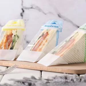 과일산도 포장지 토스트 100개 비닐 투명 편의점 샌드위치 빵 포장봉지