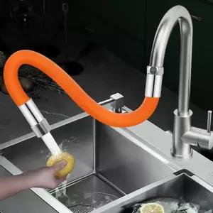 주방수도꼭지연장호스 세면대수도꼭지연장 코브라수도연장 자바라수도연