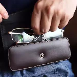  휴대용 돋보기 노안경 안경케이스 케이스 벨트형 가죽 보관함