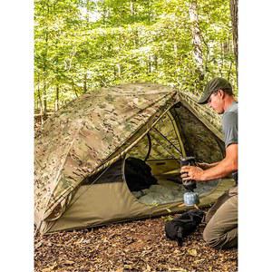 비디엠 자유병 1인 1박 캠핑 작은 초경량 2층 방우병 행군 산악인 야외 텐트