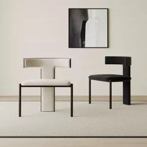 인테리어 식탁의자 업소용 벤치 식당 의자 편안한 안락