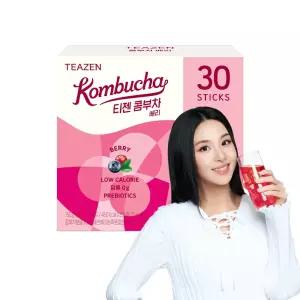 [대용량] 티젠 콤부차 베리 30스틱입 대용량팩