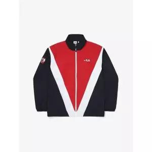 휠라 브이 블러킹 오버핏 자켓 FS2JKF2111X HRD [안성스타필드]