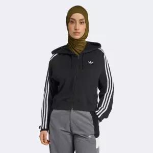 [스타필드 안성 ABC마트] 아디다스 아디컬러 3 스트라이프 숏 지퍼 후디 (JX5280)