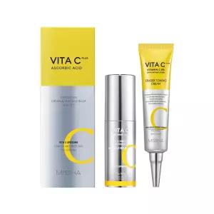 [미샤] 비타씨플러스 토닝 크림 + 앰플밤 세트