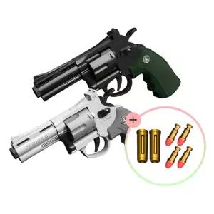 ZP5 리볼버 더블액션 장난감총 소형+탄피 탄두 증정
