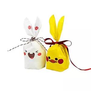 오리 캐릭터 포장 봉투 포장지 간식 비닐 선물/보자기/주머니/쿠키/어린이집/생일/선물용/예쁜/마카롱/답례