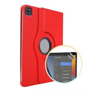 아이패드 에어 3세대 회전 케이스+종이질감 필름 2매