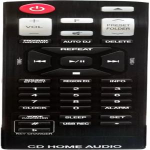 LG 미니 오디오 시스템 OM4560 OM7560 OM4560FB용 교체용 AKB73655791 리모컨 수트